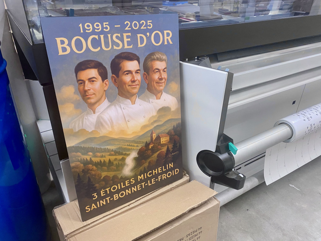 Une œuvre d’hommage : Manufacture Arssans célèbre la Famille Marcon et le Bocuse