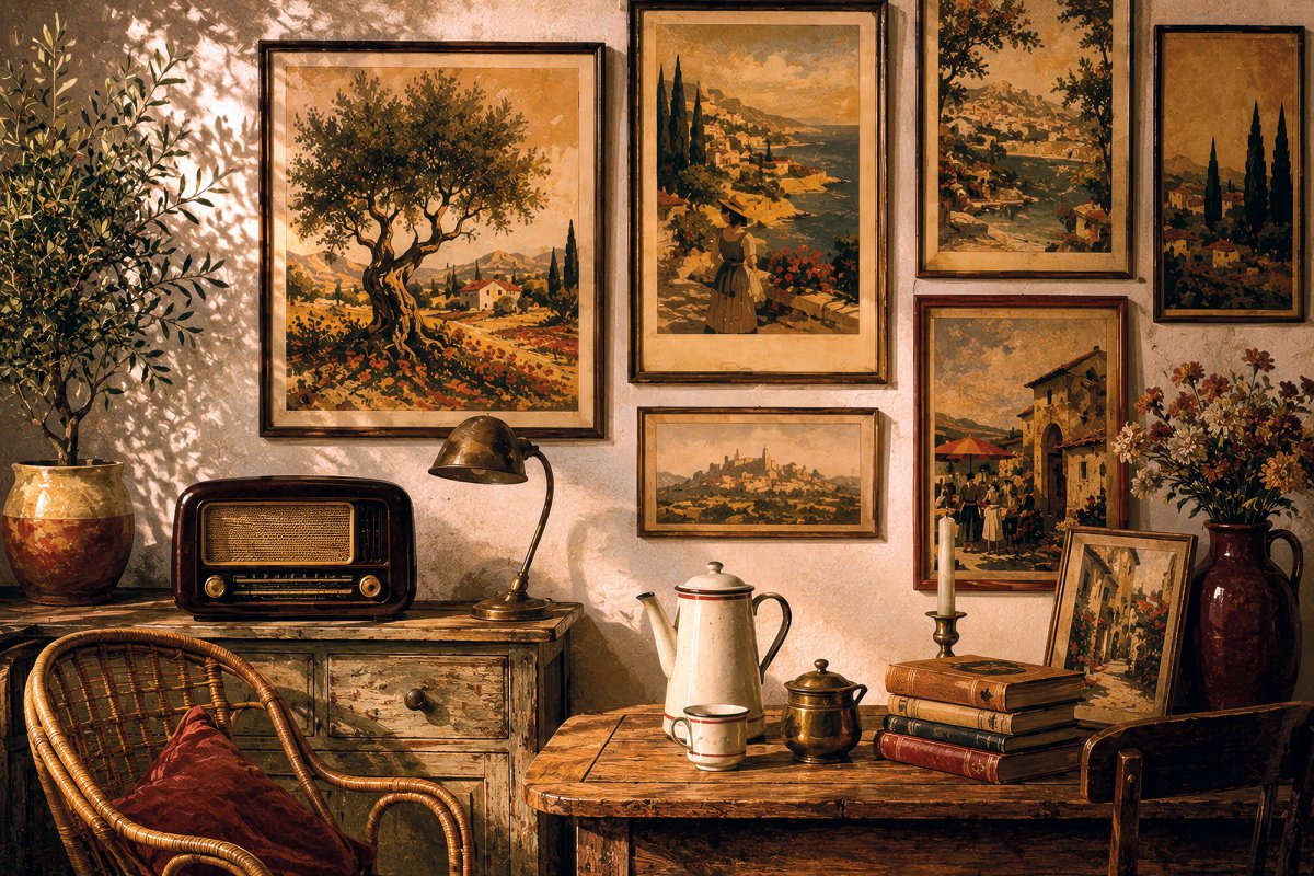 Mémoire vintage : décorer dans l'esprit des années 30-50