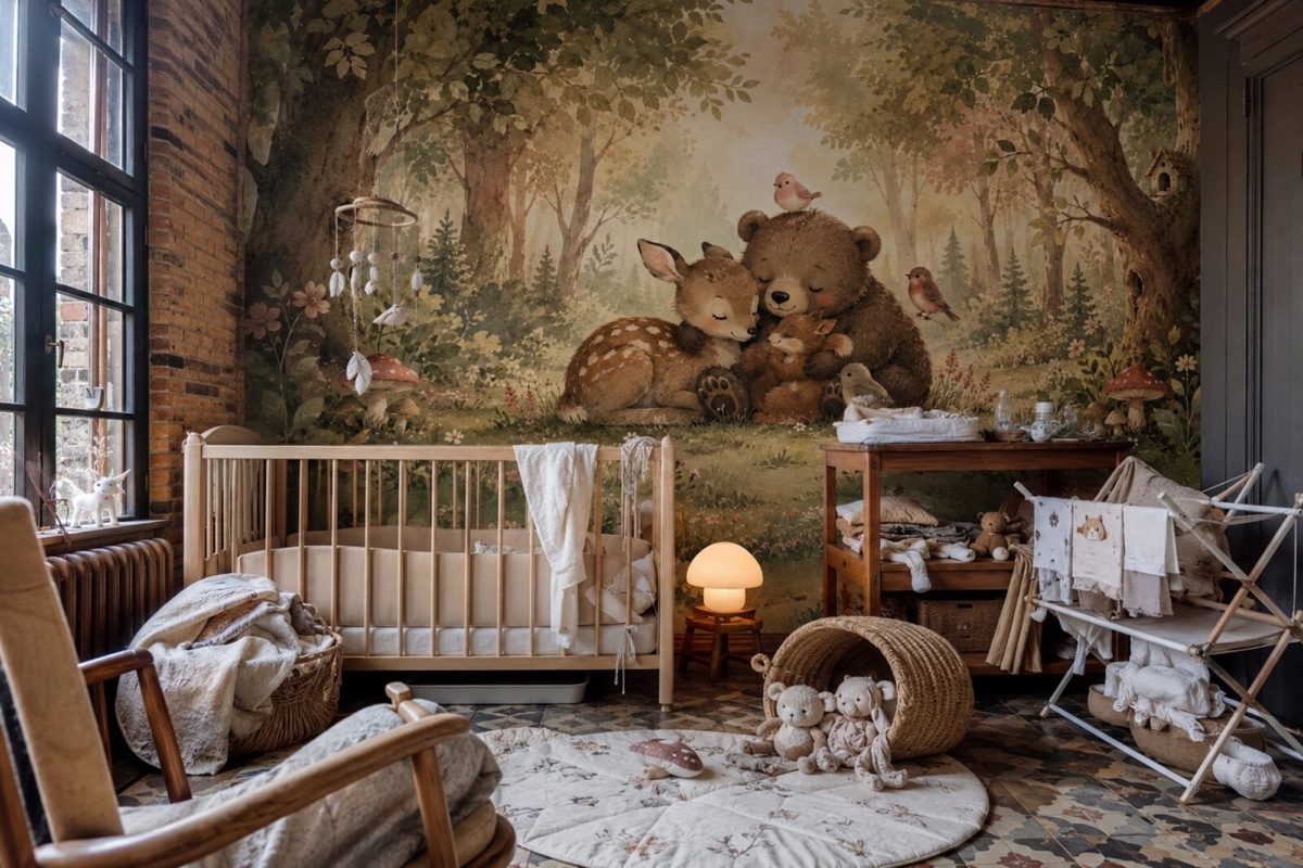 La chambre d’enfant : une fresque qui grandit avec lui