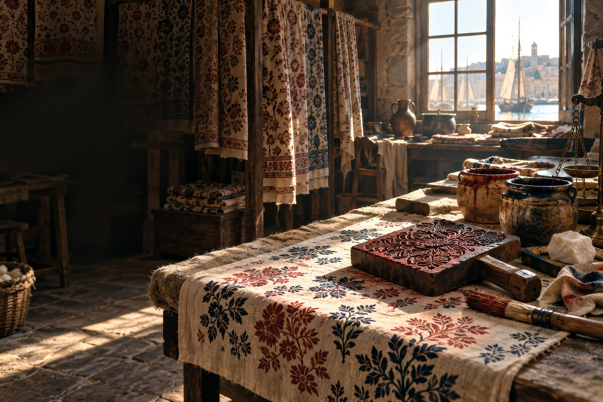 Les indiennes de Provence : histoire d’un tissu né d’une imitation