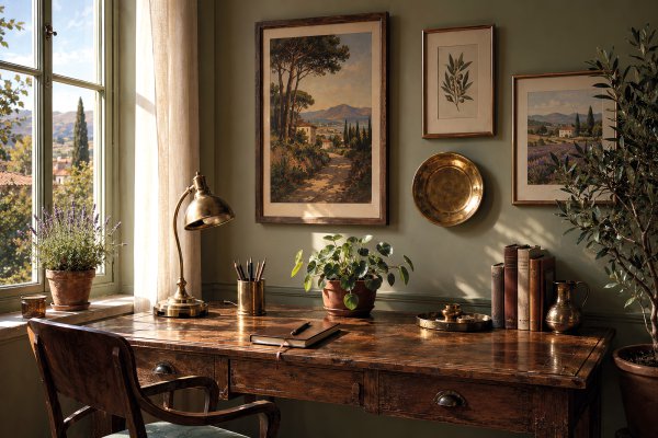 Aménager un home office inspirant avec l'art mural