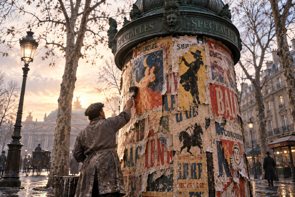 L’affiche réclame française, 1880-1950 : faite pour disparaître