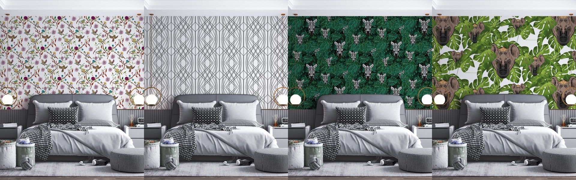 Papier peint Chambre — Manufacture Arssans