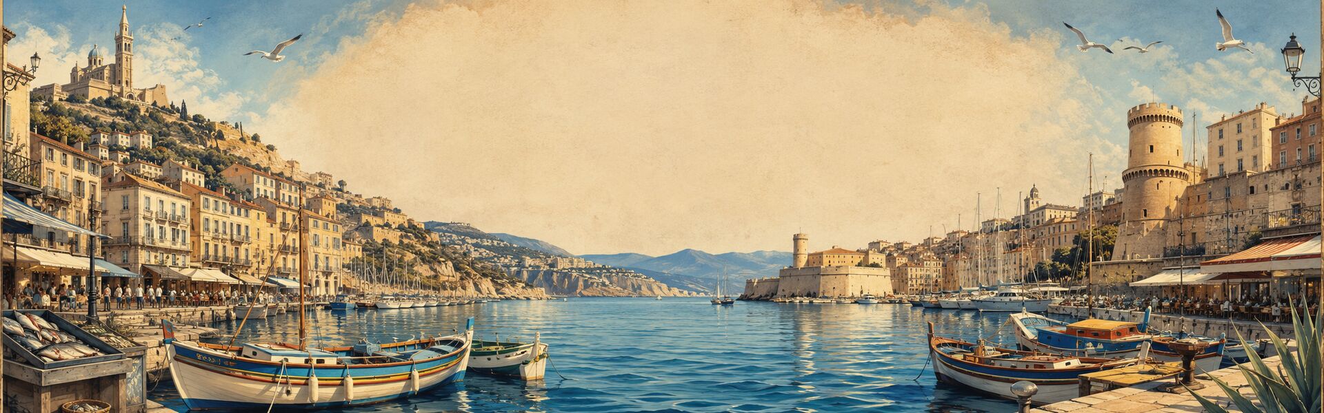 Affiches vintage Marseille - Manufacture Arssans