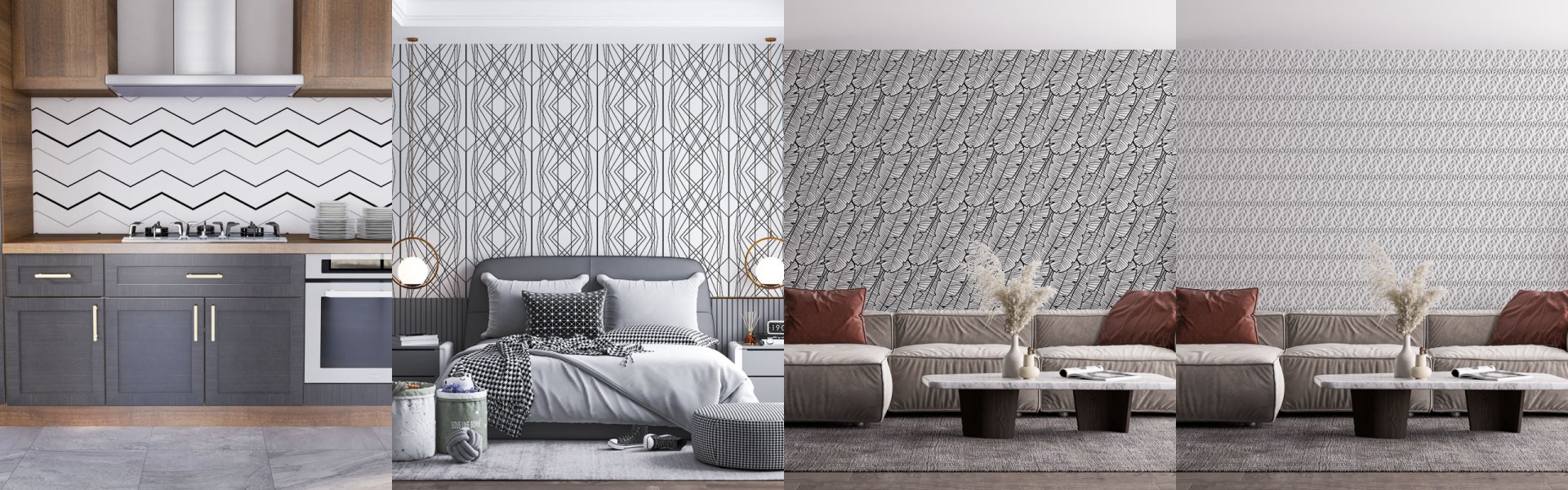 Papier peint Noir — Manufacture Arssans