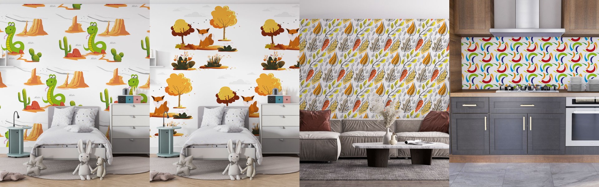 Papier peint Orange — Manufacture Arssans