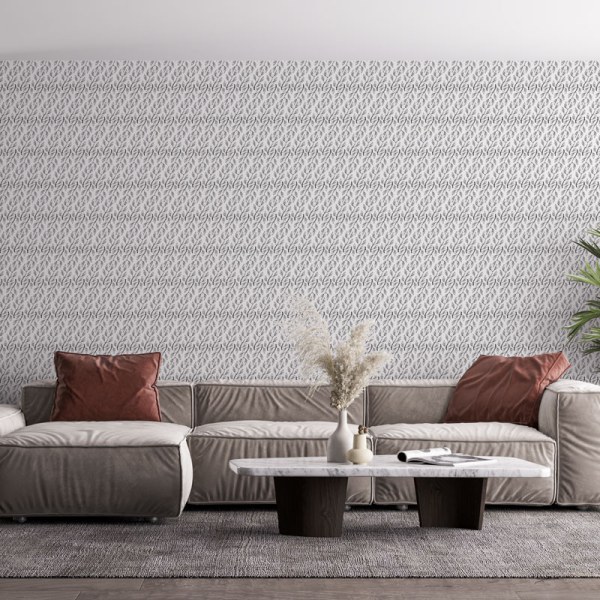 Papier peint Blanc
