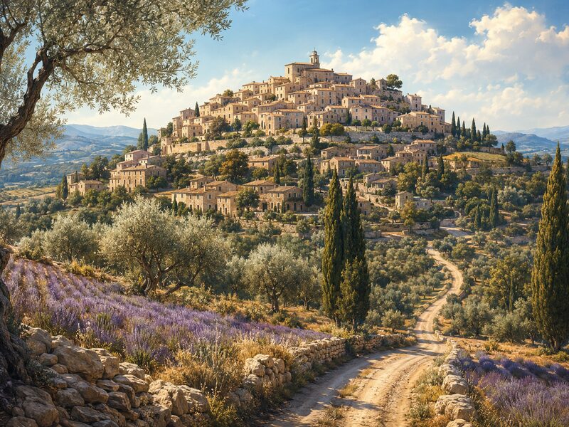 Affiches vintage Gordes
