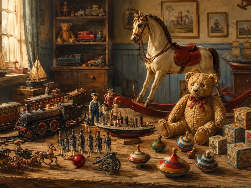 Jouets de bois & de fer