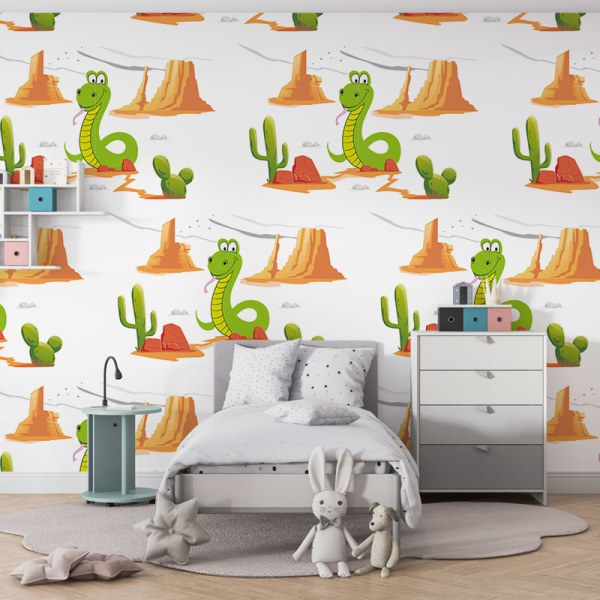 Papier peint Orange